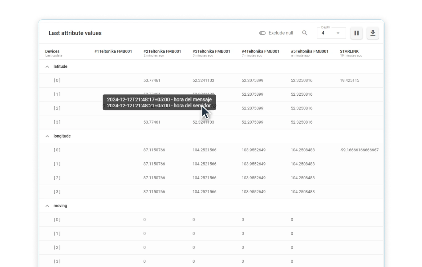 Inspector main interface